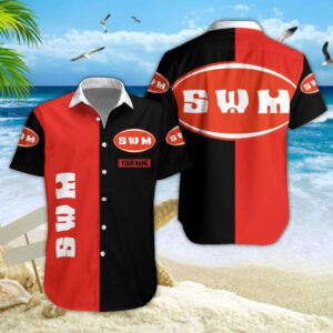 Chemise Hawaïenne SWM Motorcycles