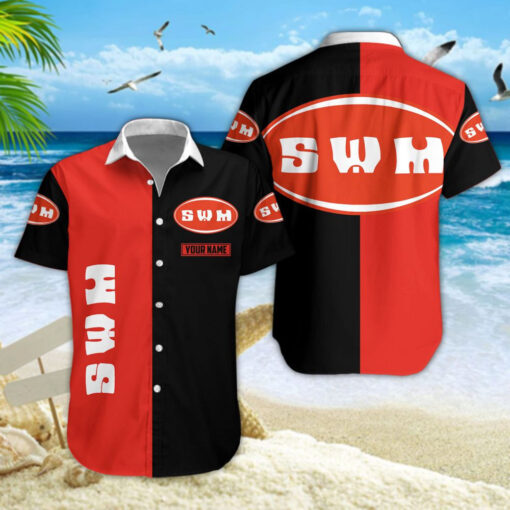 Chemise Hawaïenne SWM Motorcycles