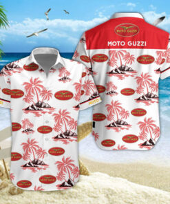 Chemise Hawaïenne Moto Guzzi V02
