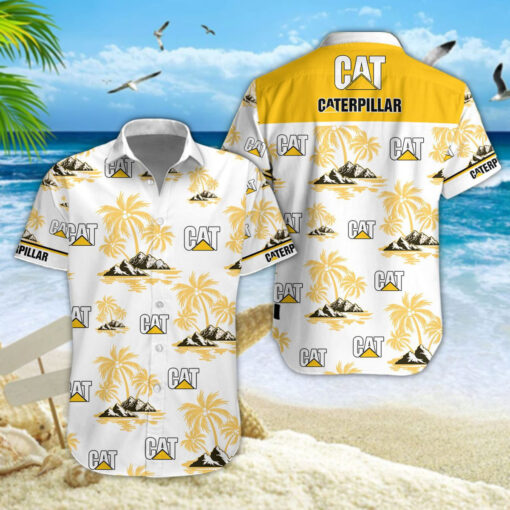 Chemise Hawaïenne Caterpillar Inc V02