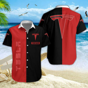 Chemise Hawaïenne Tesla