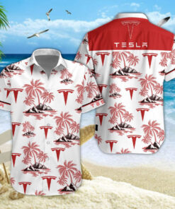 Chemise Hawaïenne Tesla V02