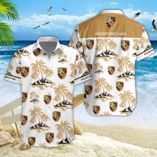 Chemise Hawaïenne Porsche V02