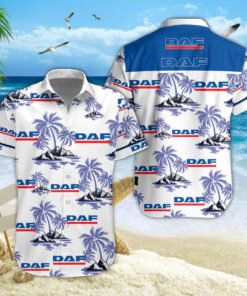 Chemise Hawaïenne DAF Trucks V02