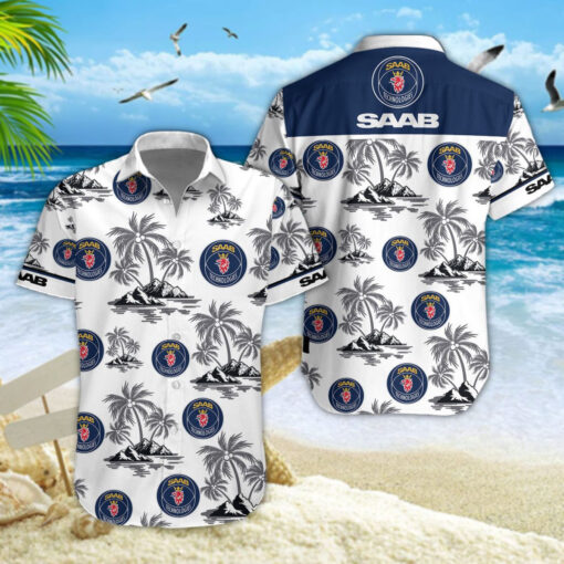 Chemise Hawaïenne Saab Automobile V02