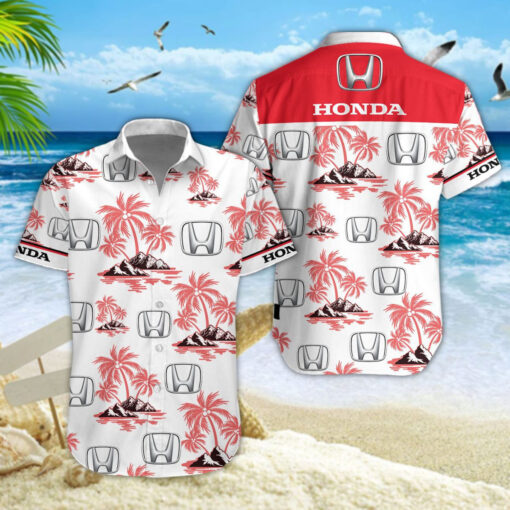 Chemise Hawaïenne Honda V02