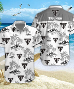 Chemise Hawaïenne Triumph Motorcycles V02