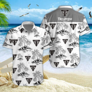 Chemise Hawaïenne Triumph Motorcycles V02