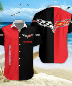 Chemise Hawaïenne Corvette C6