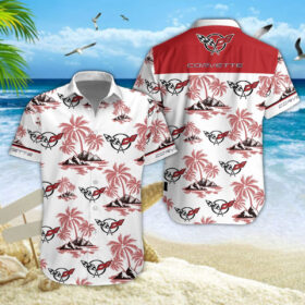 Chemise Hawaïenne Corvette C5 V02