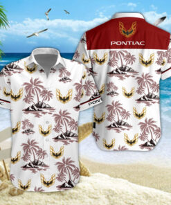 Chemise Hawaïenne Firebird Pontiac V02
