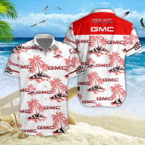 Chemise Hawaïenne GMC Car V02