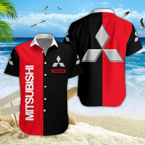 Chemise Hawaïenne Mitsubishi