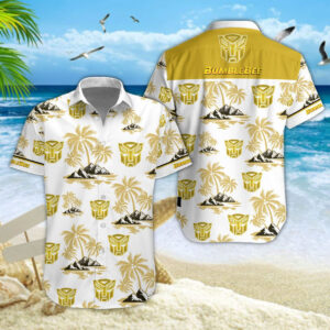 Chemise Hawaïenne Bumblebee V02
