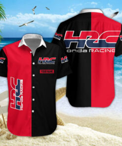 Chemise Hawaïenne Honda HRC