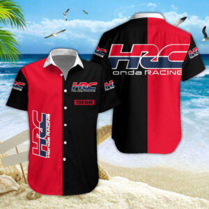 Chemise Hawaïenne Honda HRC