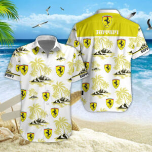 Chemise Hawaïenne Ferrari V02