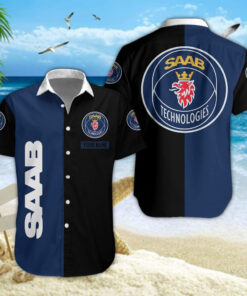 Chemise Hawaïenne Saab Automobile
