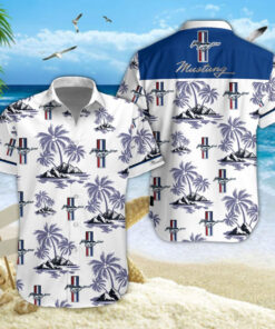 Chemise Hawaïenne Ford Mustang V02