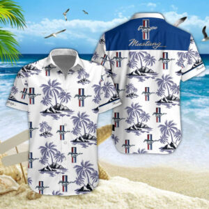 Chemise Hawaïenne Ford Mustang V02