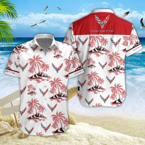 Chemise Hawaïenne Chevrolet Corvette V02