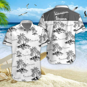 Chemise Hawaïenne Vespa V02
