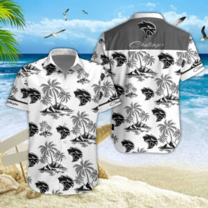 Chemise Hawaïenne Dodge Challenger V02