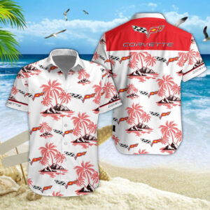 Chemise Hawaïenne Corvette C6 V02