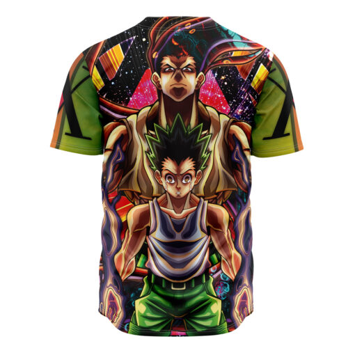 Maillot de baseball Gon Freecss Psychédélique Hunter X Hunter Sans Bordure – Image 3