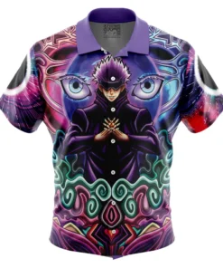 Chemise hawaïenne Trippy Gojo Satoru Jujutsu Kaisen