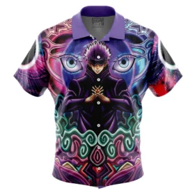 Chemise hawaïenne Trippy Gojo Satoru Jujutsu Kaisen