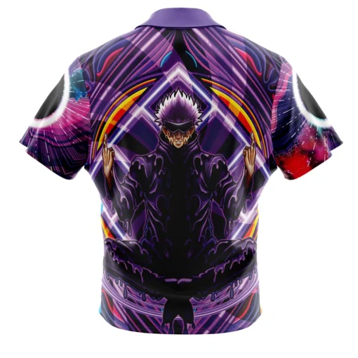 Chemise hawaïenne Gojo Satoru V2 Jujutsu Kaisen – Image 2