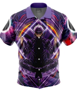 Chemise hawaïenne Gojo Satoru V2 Jujutsu Kaisen