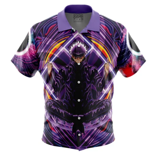 Chemise hawaïenne Gojo Satoru V2 Jujutsu Kaisen