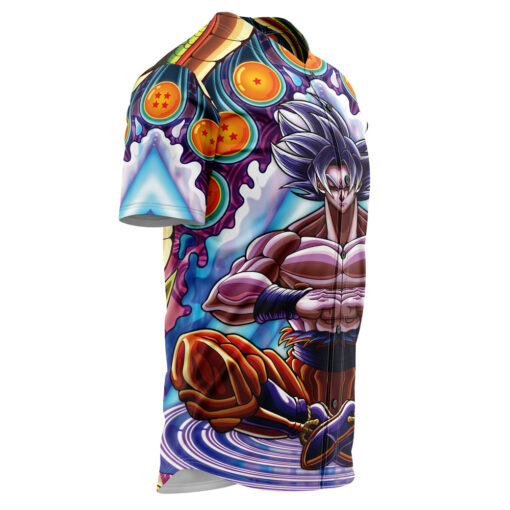 Maillot de baseball Goku Ultra Instinct Psychédélique Dragon Ball Z Sans Bordure – Image 2
