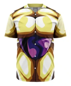 Maillot de baseball Golden Freezer 3D Cosplay Dragon Ball Z