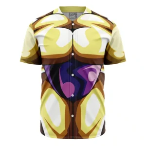 Maillot de baseball Golden Freezer 3D Cosplay Dragon Ball Z