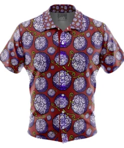 Chemise hawaïenne Gomu Gomu no Mi One Piece