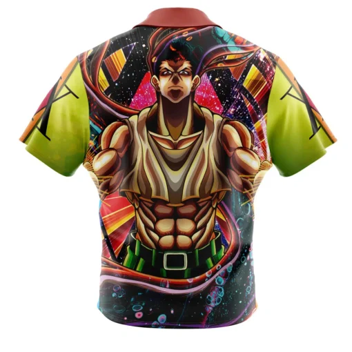 Chemise hawaïenne Trippy Gon Freecss Hunter X Hunter – Image 2