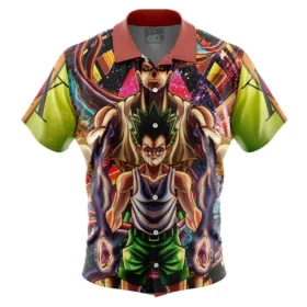 Chemise hawaïenne Trippy Gon Freecss Hunter X Hunter