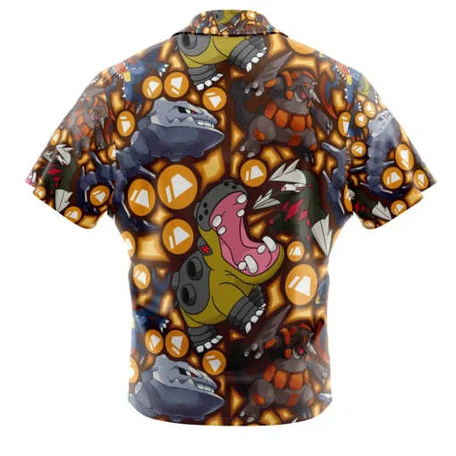 Chemise hawaïenne Type Sol Pokémon – Image 2