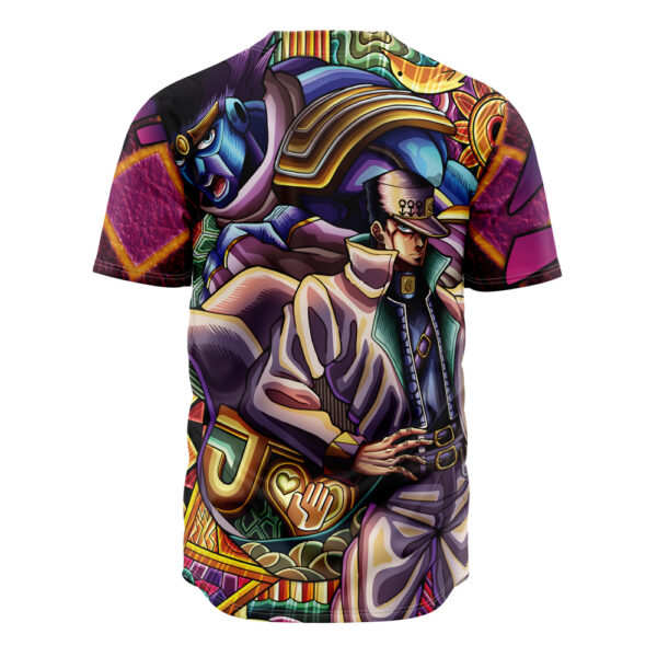 Maillot de baseball Jotaro Kujo Psychédélique JoJo’s Bizarre Adventure Sans Bordure – Image 3