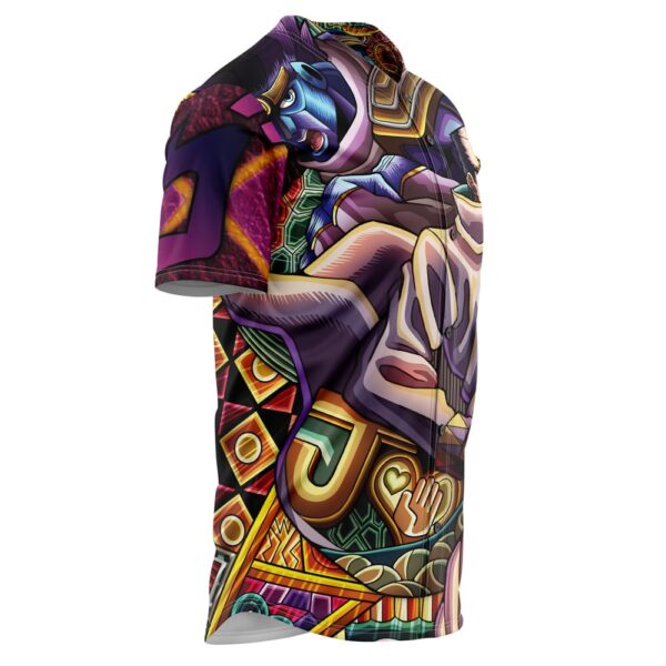 Maillot de baseball Jotaro Kujo Psychédélique JoJo’s Bizarre Adventure Sans Bordure – Image 2