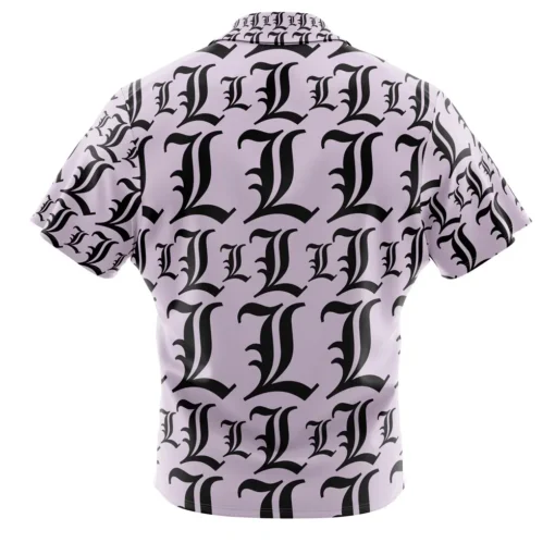 Chemise hawaïenne Symbole L Death Note – Image 3