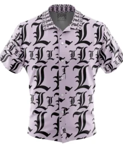 Chemise hawaïenne Symbole L Death Note