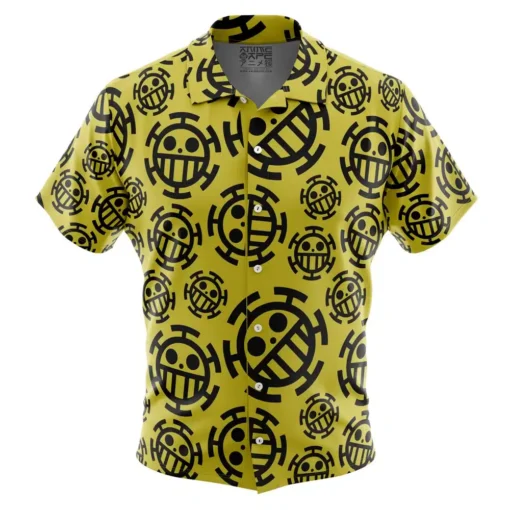 Chemise hawaïenne Trafalgar Law Jolly Roger One Piece