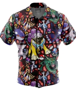Chemise hawaïenne Pokémon Légendaire Pokémon