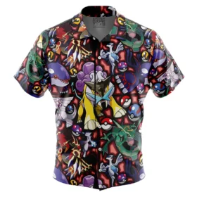 Chemise hawaïenne Pokémon Légendaire Pokémon