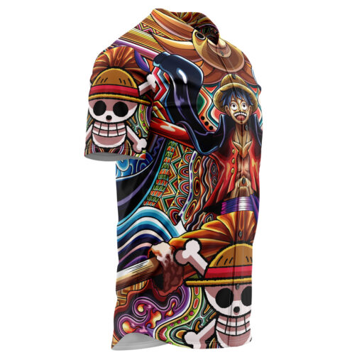 Maillot de baseball Monkey D. Luffy Psychédélique One Piece Sans Bordure – Image 2