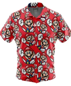 Chemise hawaïenne Mario Bros Mario Bros
